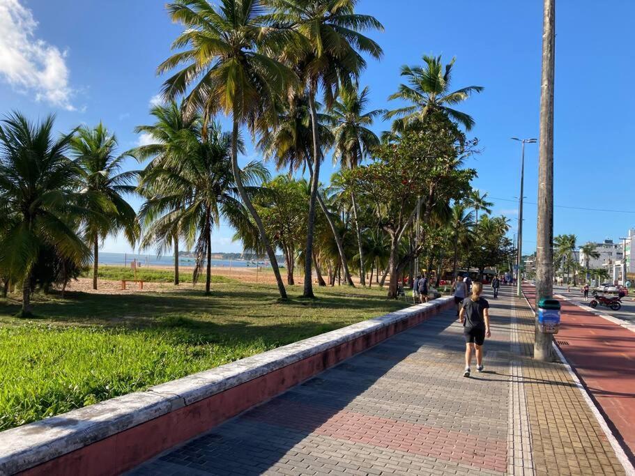 Flat Aconchegante Na Praia De Cabo Branco João Pessoa Dış mekan fotoğraf